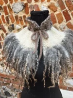 Fringed Capelet