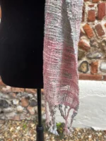 Hand woven cotton mix scarf