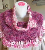 Hand knitted Snood OOAK - Image 4