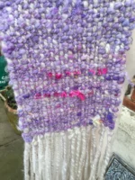 Handspun and Woven Alpaca Mix Scarf - Image 3