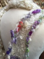 Luxury Mohair & Silk Boa Scarf - Image 4