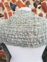 Hand Dyed, Spun and Woven 100% Wool Scarf - Image 4