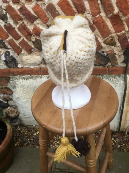 Pure New Wool Hand Knitted Hat