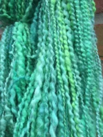 260 Metres of Handspun Rarebreed Yarn in Greens - Image 5