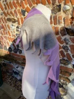 Hand knitted dragon tail scarf - Image 2