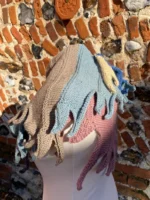 Hand knitted dragon tail scarf - Image 2