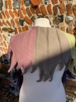 Hand knitted dragon tail scarf - Image 5