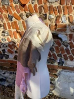 Hand knitted dragon tail scarf - Image 8