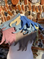 Hand knitted dragon tail scarf - Image 7