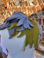 Hand Knitted Dragon Tail Scarf - Image 8