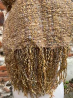 Handspun Woven Alpaca Scarf - Image 3