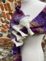 Hand Crocheted Linked Shawl - Image 4