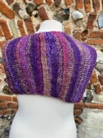 Hand Crocheted Linked Shawl - Image 5