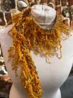 Hand Knitted Funky Boa