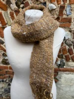 Handspun Woven Alpaca Scarf - Image 5