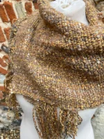Handspun Woven Alpaca Scarf - Image 7