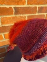Hand Knitted Slouchy Hat - Image 4