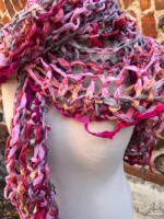 Sari silk ribboned Scarf - Image 8