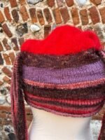 Little Red Riding Hood Knitted Hooded Scarf - Image 8