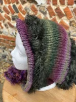 Hand Knitted Large Enchanted Forest Hood - Image 5
