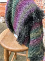 Hand Knitted Large Enchanted Forest Hood - Image 9