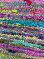 Handspun & Woven Wool Mat - Image 2
