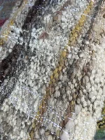 Handmade Wool Rug with Hessian Back - Image 2