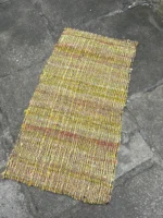 Handmade Wool Rug with Hessian Back - Image 3
