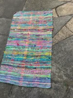 Handspun & Woven Wool Mat