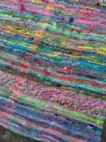 Handspun & Woven Wool Mat - Image 4