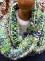 Hand Dyed, Spun and Woven 100% Wool Scarf - Image 3