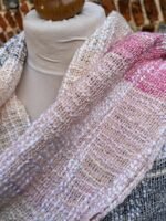 Hand woven cotton mix scarf - Image 3