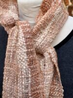 Hand woven cotton mix scarf - Image 5