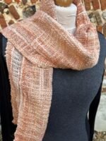 Hand woven cotton mix scarf - Image 6