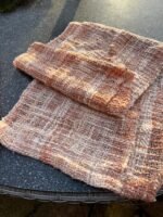 Hand woven cotton mix scarf - Image 7