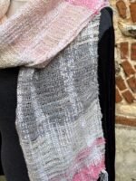 Hand woven cotton mix scarf - Image 9
