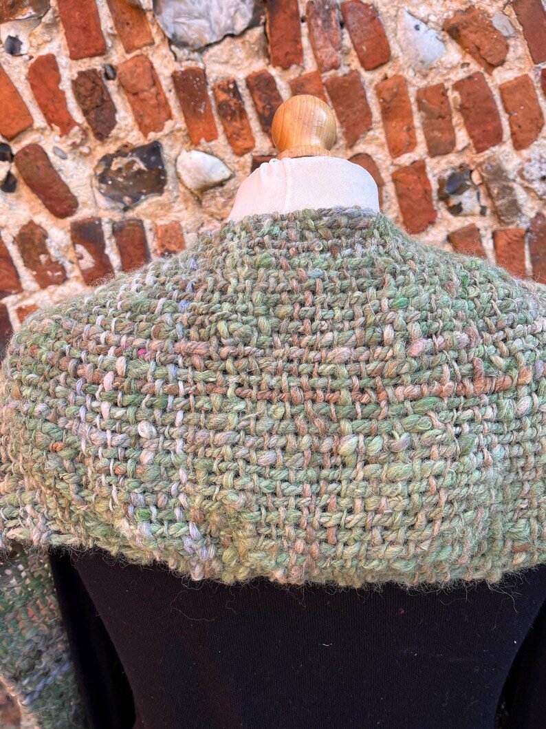 il_794xN.6695084452_ehxl Hand Dyed, Spun and Woven 100% Alpaca Scarf - Image 1