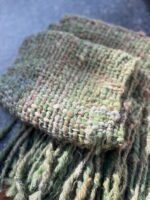 Hand Dyed, Spun and Woven 100% Alpaca Scarf - Image 9