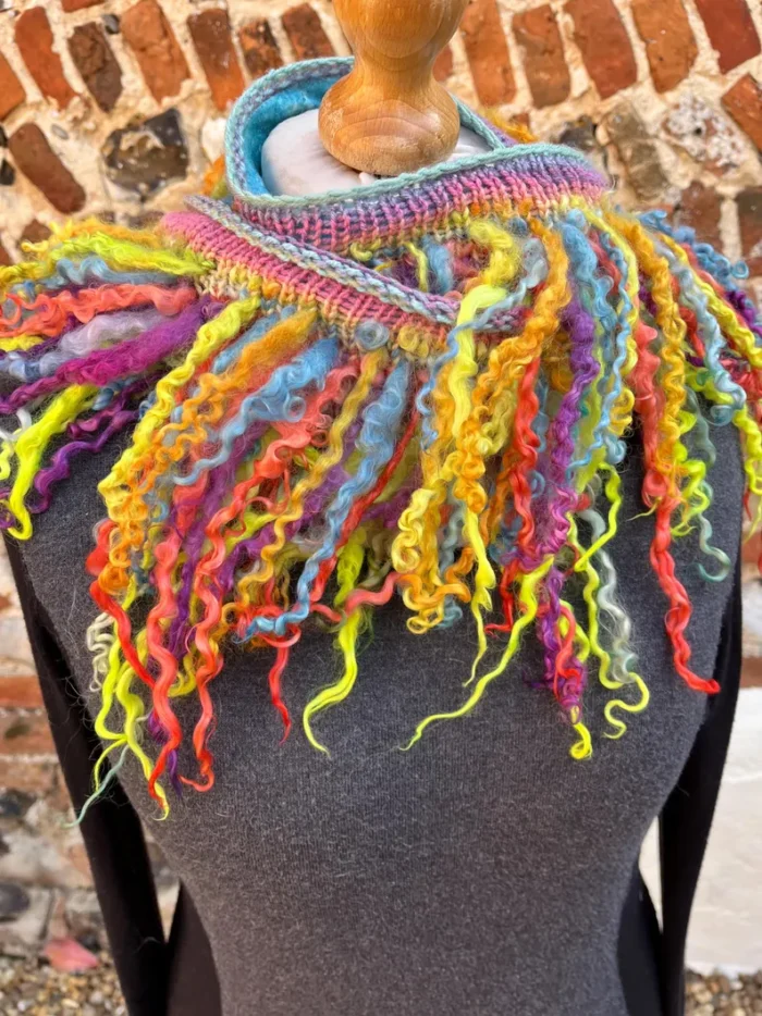 Hand Knitted Lined Boa - thesnugglyviking.com