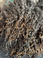 50g Natural Wensleydale Curls - Image 2