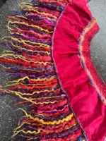 Lined Fringed Capelet - Image 3