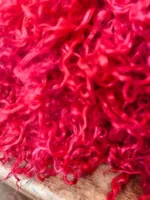 50g Pillar Box Red Teeswater Curls - Image 3