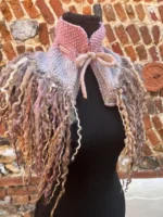 Lined Fringed Capelet - Image 8