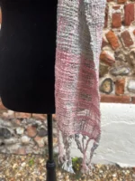 Hand woven cotton mix scarf - Image 3