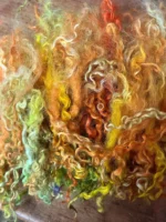 50g Florescent Teeswater Curls - Image 2