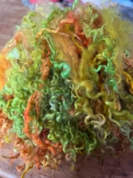 50g Florescent Teeswater Curls - Image 3