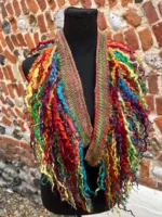 Multicolour Lined Teeswater Boa - Image 4