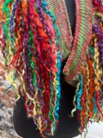 Multicolour Lined Teeswater Boa - Image 6