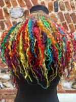 Multicolour Lined Teeswater Boa - Image 7