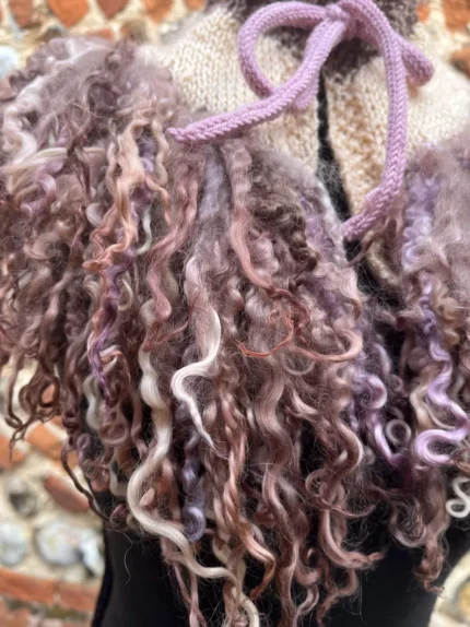 Lined Fringed Capelet